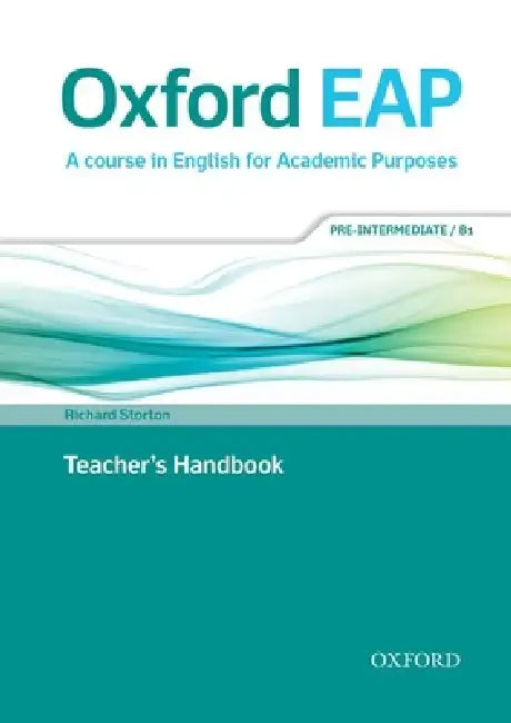 Oxford Eap Pre Intermediate Teachers Book and DVD ROM Pack by Cammack