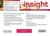 insight: Elementary: Online Workbook Plus - Card with Access Code by John Dowd