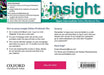 insight: Upper-Intermediate: Online Workbook Plus - Card with Access Code by Michael McClenahan