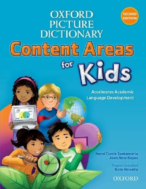 Oxford Picture Dictionary Content Area for Kids English Dictionary by Jenni Santamaria