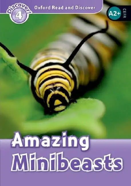 Oxford Read and Discover: Level 4: Amazing Minibeasts Audio Pack: We have recently checked all of our Graded Readers against the latest CEFR standards to give each book an accurate language level description for learners. After this process, this title's level has changed to better reflect the language level in the book by Collins Easy Learning