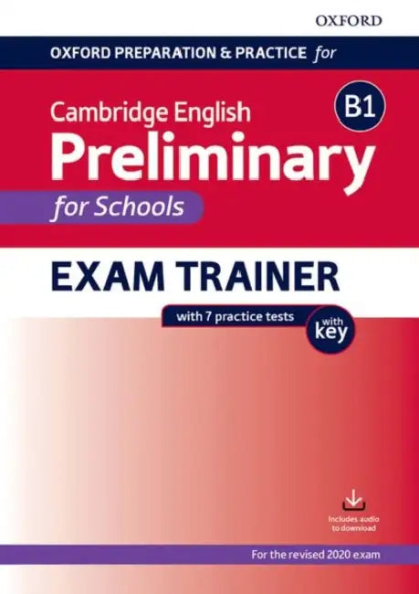 OXFORD PRE PRAC CAM B1 PRE SCHS STUDENT'S BOOK WITH KEY PACK by OXFORD