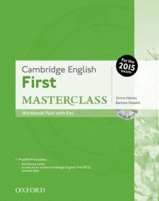 Cambridge English: First Masterclass: Workbook Pack with Key by Suresh Patel