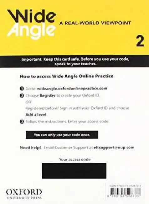 Omega Level 2 Integrated Amer Onl Prac  Student Res Centre Student Access Card Pack