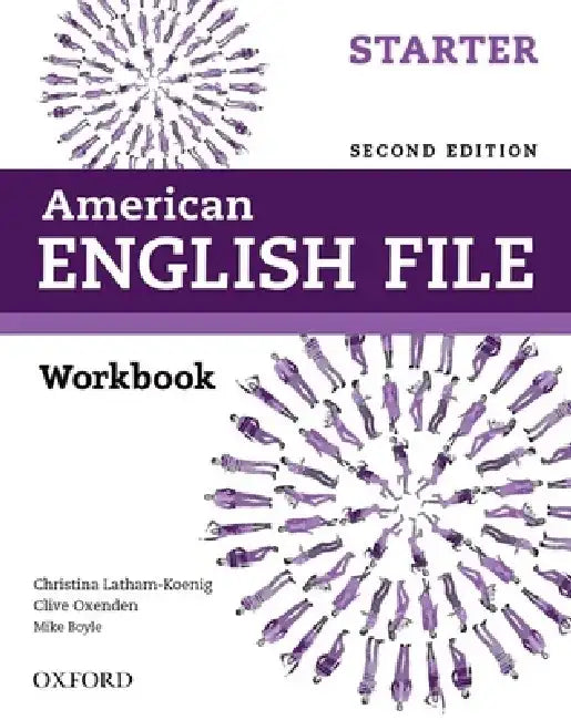 American English File 2e Workbook Starter Level 2019 Pack