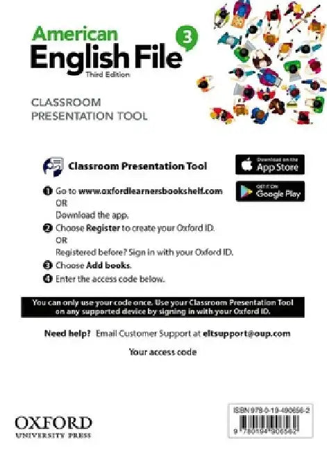 American English File Level 3 Classroom Presentation Tool Access Card [With Access Code] by Christina Latham-Koenig