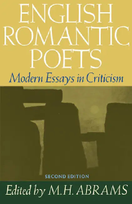 English Romantic Poets: Modern Essays in Criticism by Meyer Howard Abrams, M. H. Abrams