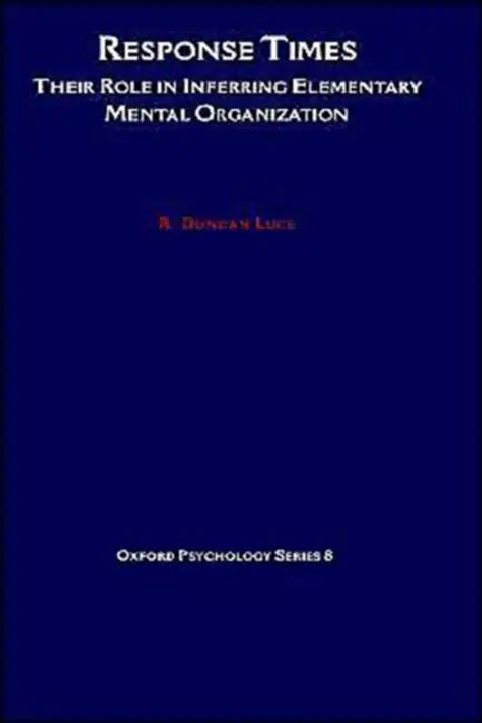 Response Times by R. Duncan Luce