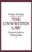 The Unwritten Law: Criminal Justice in Victorian Kent by Carolyn A. Conley