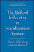 Role of Inflection Scandinavian Syntax Oscs by Anders Holmberg, Christer Platzack, Christer Platzack