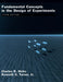 Fundamental Concepts in the Design of Experiments by Charles R. Hicks, Kenneth V. Turner