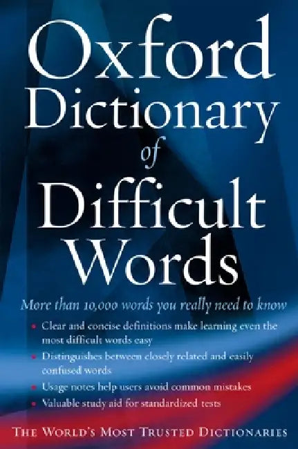 The Oxford Dictionary of Difficult Words by Archie Hobson