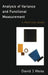 Analysis of Variance and Functional Measurement: A Practical Guide [With CDROM] by David J. Weiss