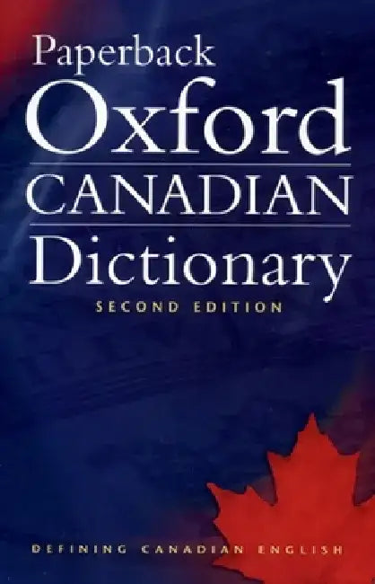 Paperback Oxford Canadian Dictionary by Heather Fitzgerald