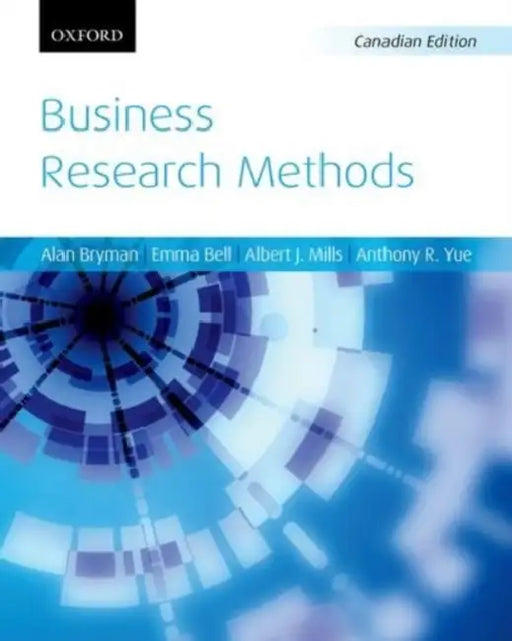 Business Research Methods by Department Of Social Sciences Alan  Bryman