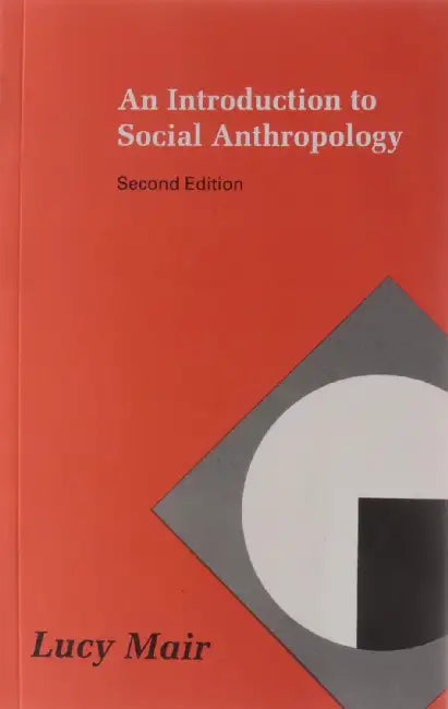 Introduction To Social Anthropology by Mair  Lucy