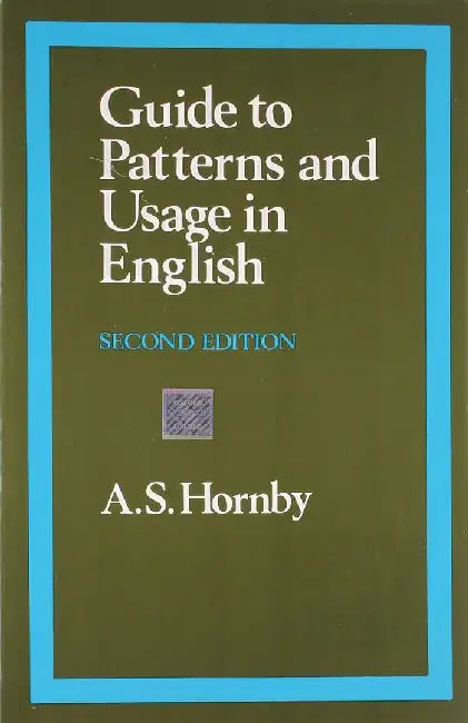 GUIDE TO PATTERNS AND USAGE by Hornby
