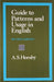 GUIDE TO PATTERNS AND USAGE by Hornby