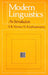 Modern Linguistics An Introduction by Verma S.K. & Krishnaswamy N.