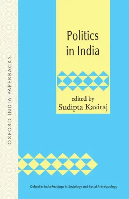 Politics in India by Kaviraj Sudipta (Editor)