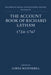 The Account Book of Richard Latham, 1724-1767 by Lorna Weatherill