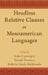 Headless Relative Clauses in Mesoamerican Languages by Ivano Caponigro