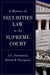 A History of Securities Law in the Supreme Court by A. C. Pritchard