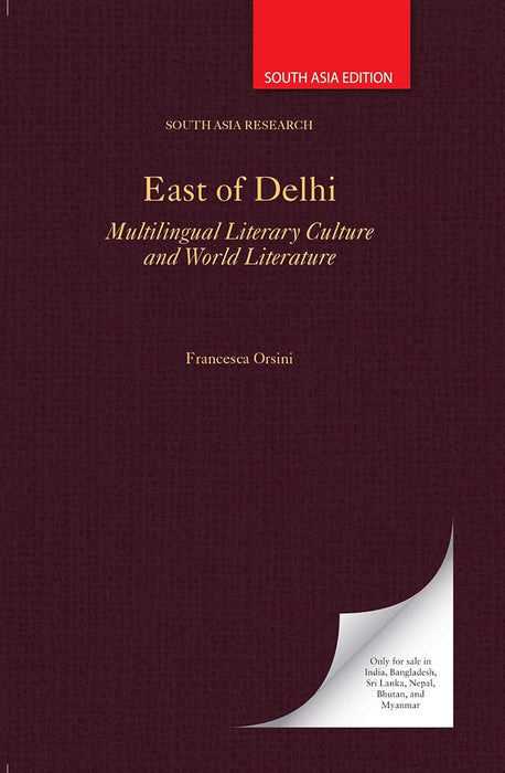 East of Delhi: Multilingual Literary Culture and World Literature