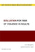 Evaluation for Risk of Violence in Adults by Kirk Heilbrun, Christopher M. King