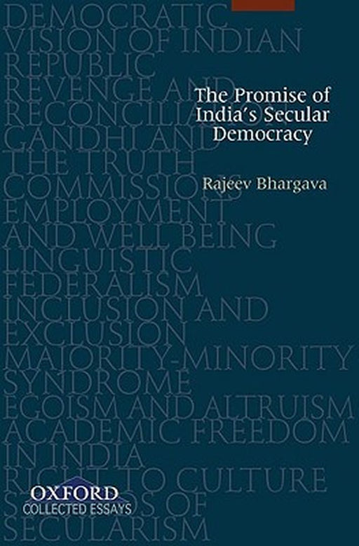 The Promise Of India'S Secular Democracy by BhargavaRajeev