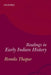 Early Indian History : A Reader by Romila Thapar