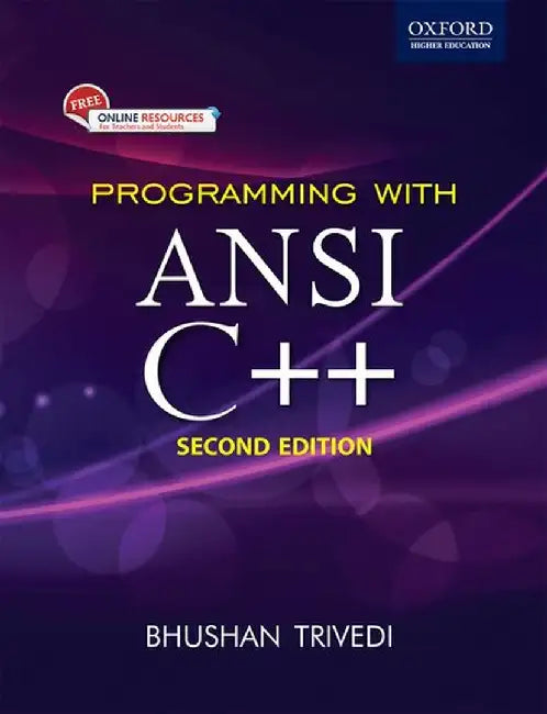 Programming with ANSI C++ by Bhushan Trivedi