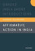 Affirmative Action in India : by Ashwini Deshpande