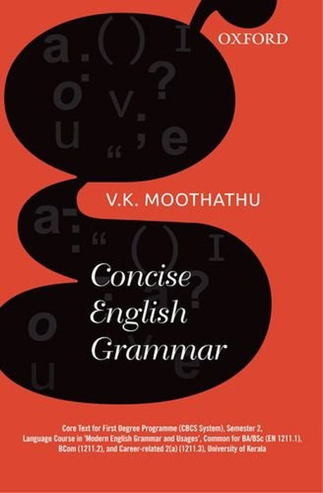 Concise English Grammar by V.K. Moothatu