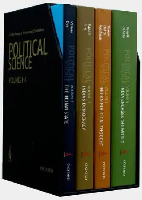 Icssr Research Surveys and Explorations: Political Science, Box Set, Volumes 1-4 by Achin Vanaik