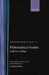 Philosophical Studies C.1611-C.1619 by Francis Bacon, Graham Rees, Michael Edwards