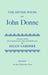 The Divine Poems of John Donne by Helen Gardner