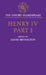 Henry IV, Part I by William Shakespeare, David M. Bevington