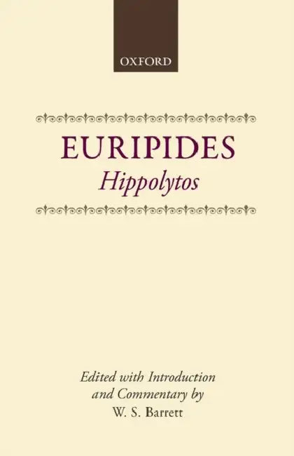 Hippolytos by Euripides, W. S. Barrett