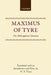Maximus of Tyre: The Philosophical Orations by Maximus of Tyre, M. B. Trapp