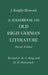 A Handbook on Old High German Literature by J. Knight Bostock, D. R. McLintock, K. C. King