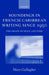 Soundings in French Caribbean Writing 1950-2000: The Shock of Space and Time by Mary Gallagher