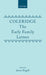 Coleridge: The Early Family Letters by Samuel Taylor Coleridge, James Engell