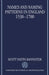 Names and Naming Patterns in England 1538-1700 by Scott Smith-Bannister