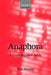 Anaphora: A Cross-Linguistic Study by Yan Huang