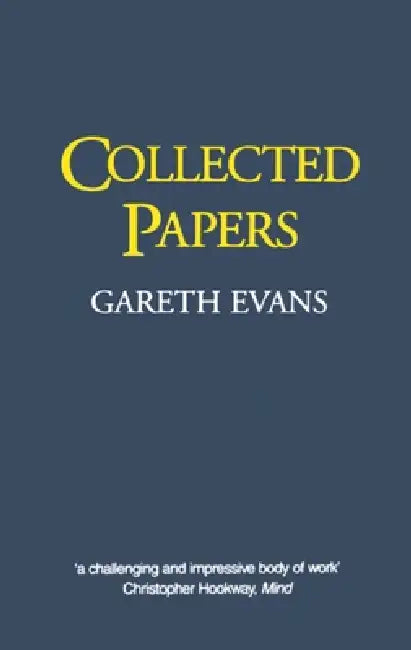 Collected Papers by Gareth Evans