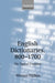 English Dictionaries 800-1700: The Topical Tradition by Werner Hullen, Werner H?llen