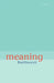 Meaning by Paul Horwich