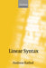 Linear Syntax by Andreas Kathol