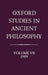 Oxford Studies in Ancient Philosophy: Volume VII: 1989 by Julia Annas